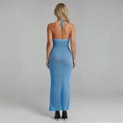Leona Crochet Maxi Dress