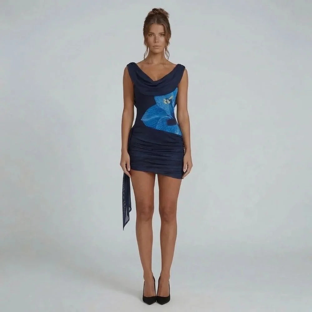 Millie Ruched Mini Dress